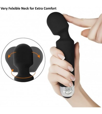 Vibrators Electric Wireless Personal Mini Wand Body Massager - USB Rechargeable with 20 multi Modes and 8 multi-speeds - Cord...