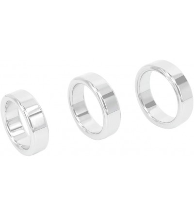 Penis Rings Stainless Delaying Ejaculation Cock Penis Ring (Large ID44mm) - CG126Y0GFYB $11.55