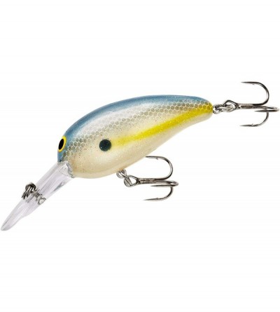 Vibrators Lures Middle N Mid-Depth Crankbait Bass Fishing Lure- 3/8 Ounce- 2 Inch - Sexy Shad - C2114H8WHVN $6.63