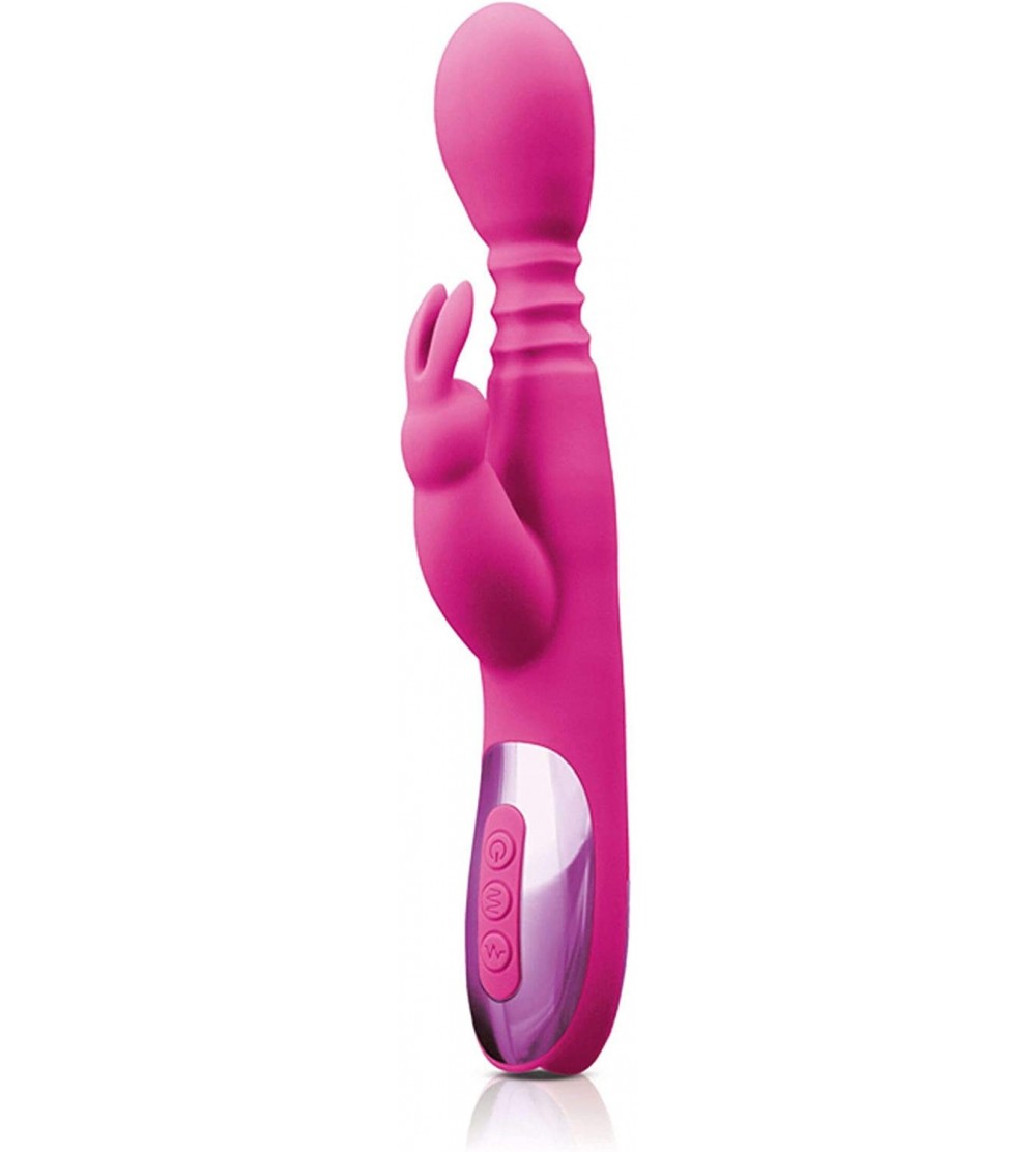 Vibrators INYA - Revolve - Rabbit Style Vibrator (Pink) - Pink - CQ18WGR6W23 $41.96