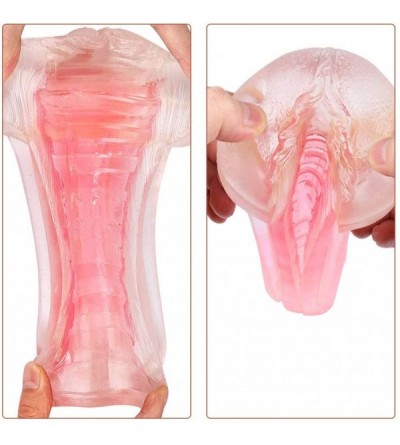 Male Masturbators Male Masturbator Copy from Real Women with Real-Life Touch and Felling- Body-Safe TPE Material- Realistic 3...