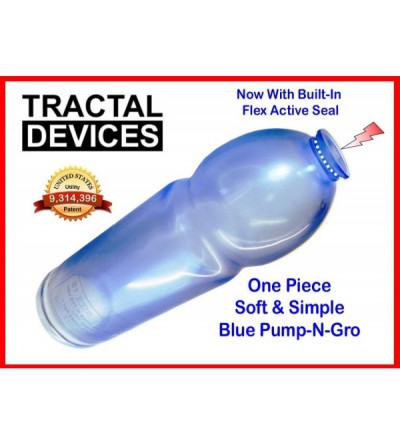 Pumps & Enlargers Soft Blue Pump-N-Gro Made In The USA Medical Grade Polymer Size 14 Men's Penis Pump - CD119HILA6Z $26.90