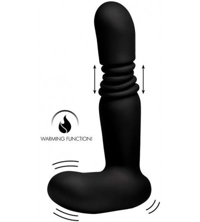 Dildos Silicone Thrusting Anal Plug with Remote Control - CM18QHX5MD6 $27.84