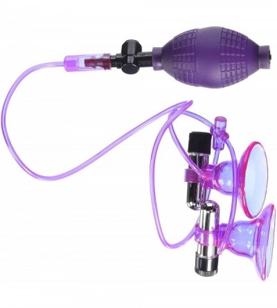 Pumps & Enlargers Vibrating Nipple Pmp- Purple - CW112G4SKBV $14.83