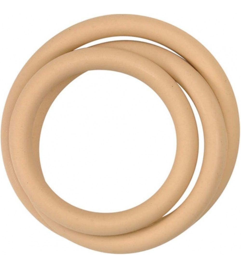 Penis Rings M2M Nitrile Cock Ring - Pack of 3 Nude - CN11C9PNOZT $12.06