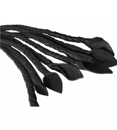Paddles, Whips & Ticklers Flogger Choices Premium Quality Leather Braided Cat O Nine 9 Tails Bull Whip 48 and 50 Tails Turkhe...