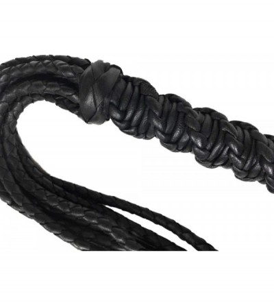 Paddles, Whips & Ticklers Flogger Choices Premium Quality Leather Braided Cat O Nine 9 Tails Bull Whip 48 and 50 Tails Turkhe...