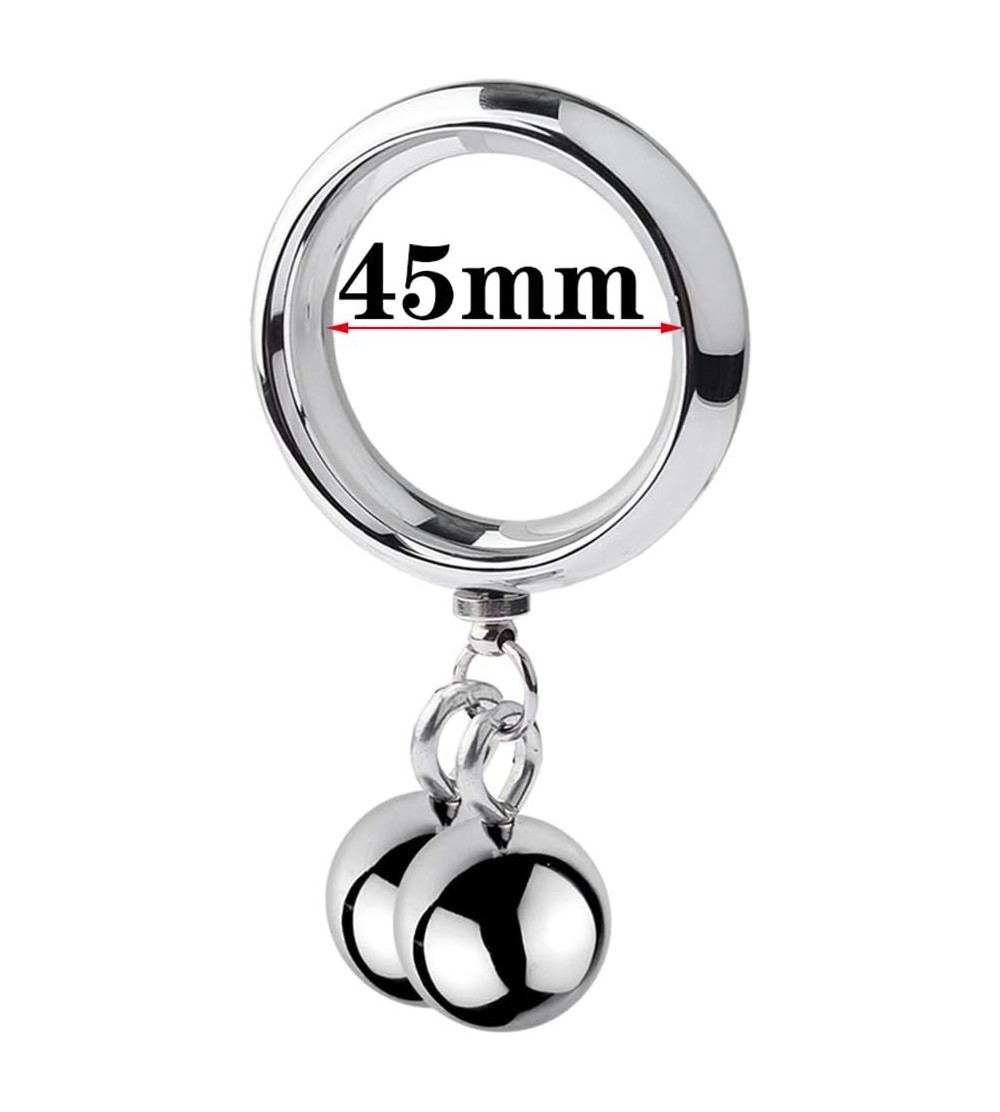 Penis Rings Cọck Rịng Vịbraiting - Vibrạting Cọckrịng with Pendant Ball Male Delay Exercise - 45 - CH19HGYAAKI $13.23