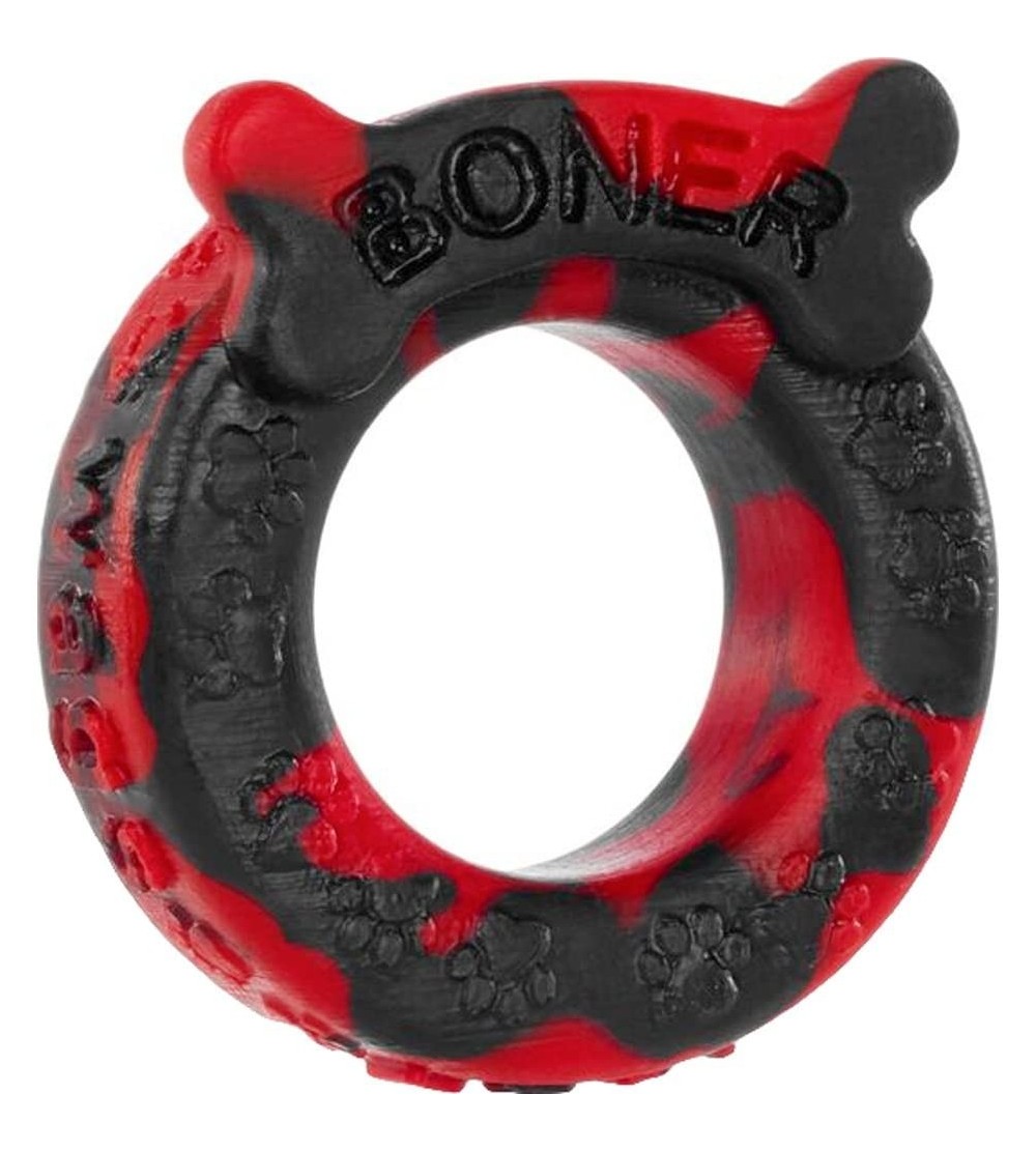 Penis Rings Boner Cockring Red/Black - CR180AKZHQ3 $21.30