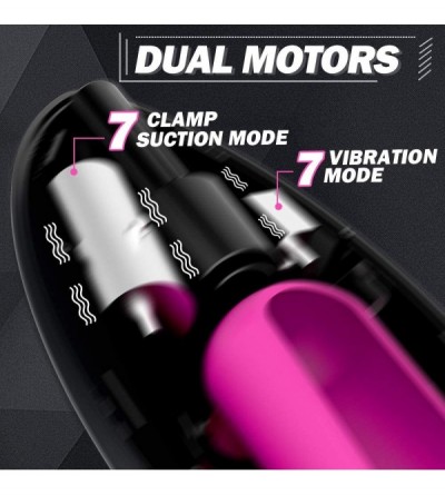 Male Masturbators Automatic Male Masturbator Cup with 7 Clamping &Vibration Modes- Electric Oral Sex Toy with Speedy Heating ...