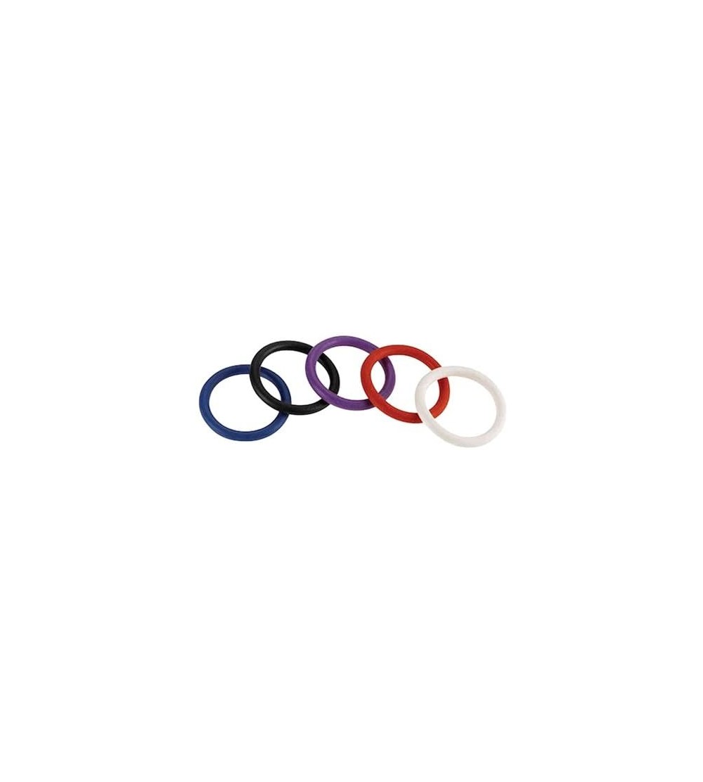Penis Rings Nitrile Cock Ring Set- Assorted- 1.5 Inch- 5 Count - CO113JZ4AUP $10.14