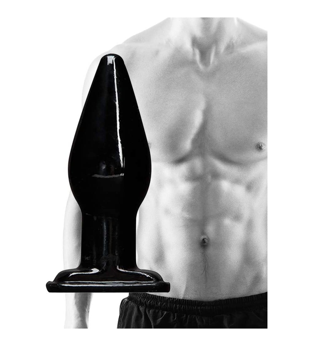 Anal Sex Toys Wildfire Down and Dirty 4 Inch Butt Plug- Black - CL11DC273CD $16.99