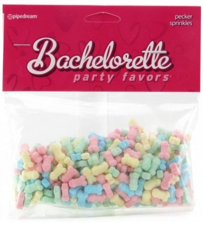 Novelties Bachelorette Party Favors Pecker Sprinkles - C1110TOSHYF $9.06