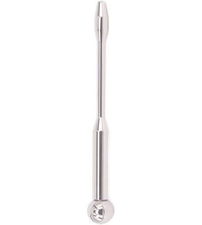 Catheters & Sounds 4.7 Inches Stainless Big Solid Urethral Sounds Penis Plug for Big Size Male - CW17Z57HZ0O $23.91