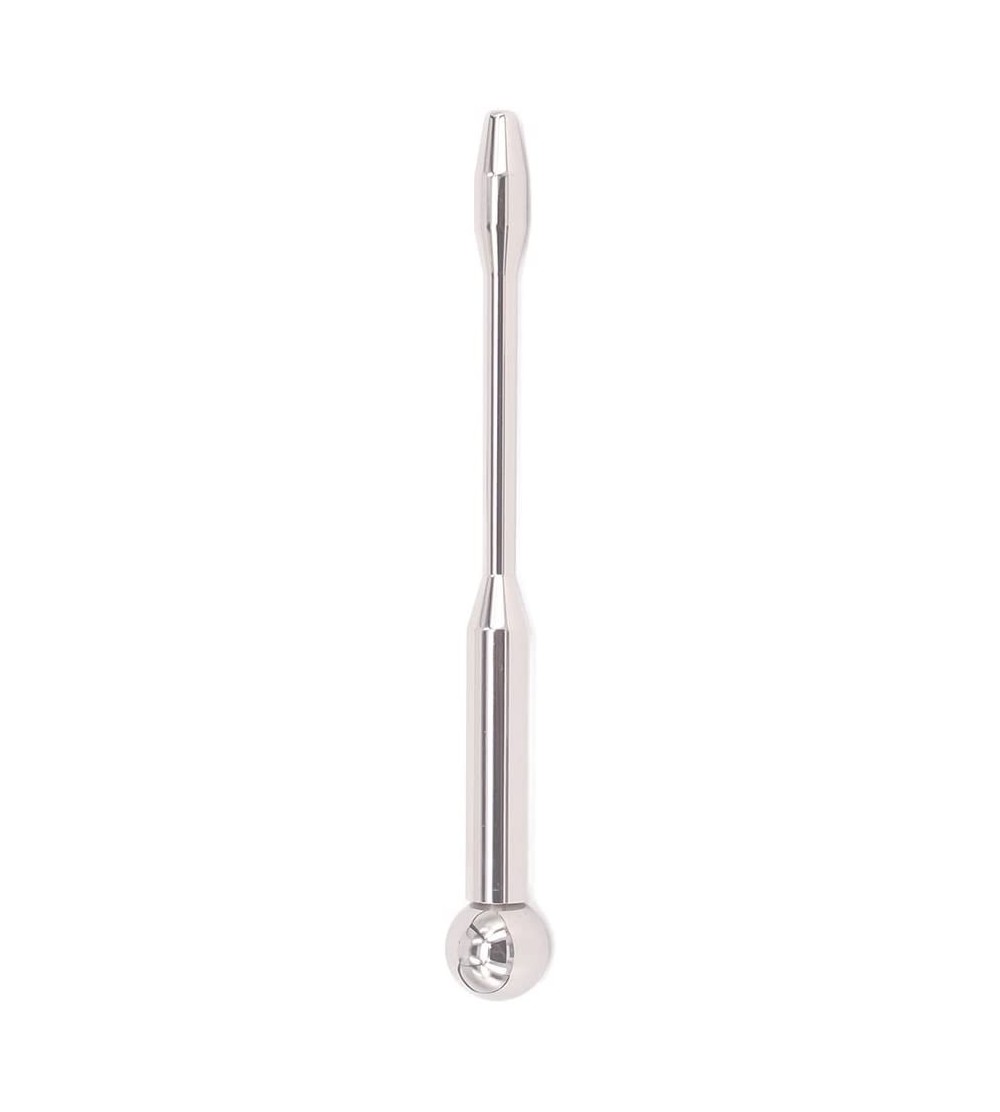 Catheters & Sounds 4.7 Inches Stainless Big Solid Urethral Sounds Penis Plug for Big Size Male - CW17Z57HZ0O $8.81