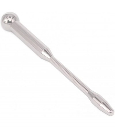 Catheters & Sounds 4.7 Inches Stainless Big Solid Urethral Sounds Penis Plug for Big Size Male - CW17Z57HZ0O $8.81