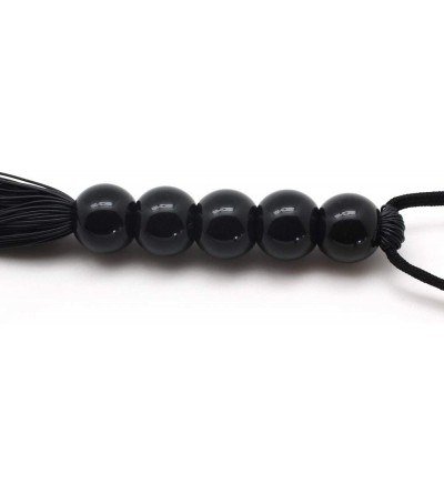 Paddles, Whips & Ticklers Rubber Sex Flogger Whip - Beginners Super Soft 15 Inch Flogger Whip for Sex Adult (Black) - Black -...