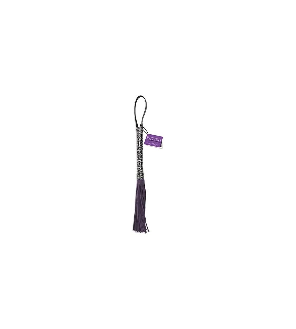 Paddles, Whips & Ticklers Designer Flogger- Purple - Purple - CO112Q5IBMX $12.30