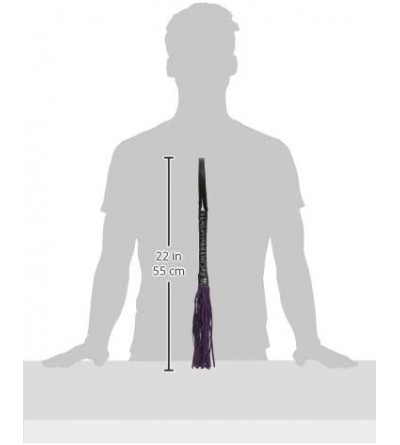 Paddles, Whips & Ticklers Designer Flogger- Purple - Purple - CO112Q5IBMX $12.30