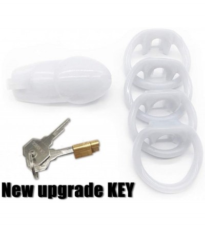 Chastity Devices New Upgrade Key Lightweight Premium Medical Grade Resin Chastity Device Male Briefs with Discreet Packing (W...