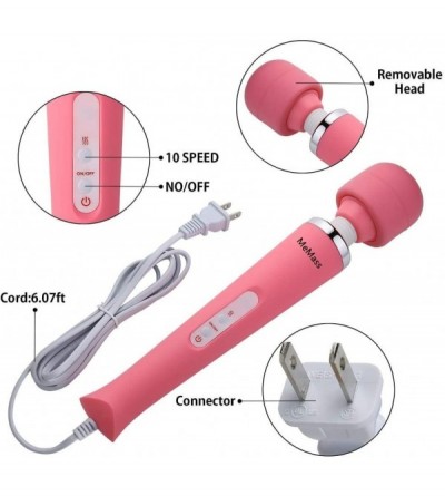 Vibrators Electric Massager Massage Stick- 10 Different Vibration Strengths- Relieve Body Fatigue and Muscle Pain in The Neck...