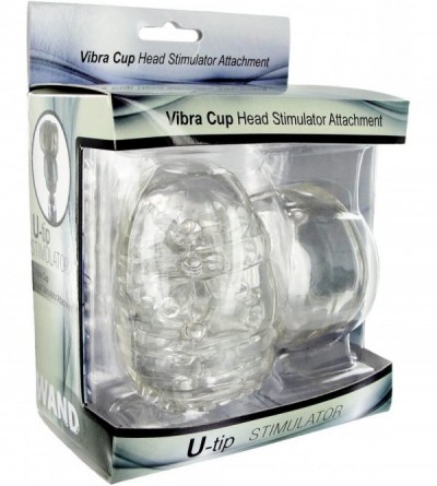 Vibrators Vibra Cup Masturbator Wand Attachment - Vibra Cup Masturbator - CY119T8VRF3 $18.58