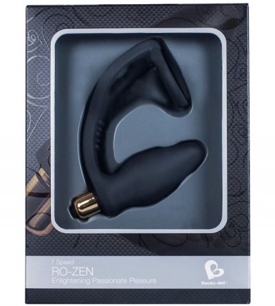Vibrators Zen Black C Ring with Vibrating Prostrate Probe - CT11ILXVEM3 $17.83