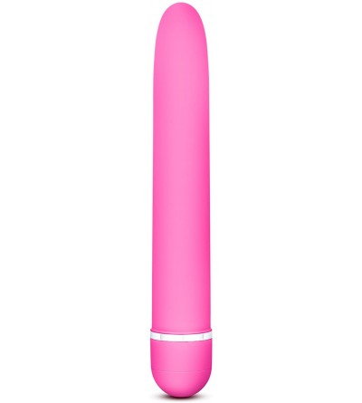 Vibrators 7 Inch Slim Classic Personal Massage Wand Vibrator Sex Toy for Women Satin Finish Waterproof Quiet Strong - Pink - ...