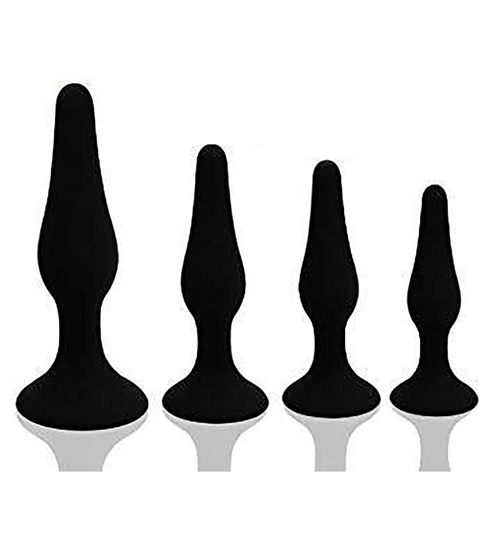 Anal Sex Toys 4 Pieces Perfect Size Trainer Kit B'utt Plùgs - Beginner Starter Set for Women - CH19D6HG5RY $19.38