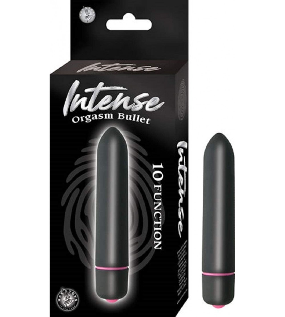 Vibrators Intense Orgasm Bullet (Black) - Black - CJ18HE7ZO4X $12.94