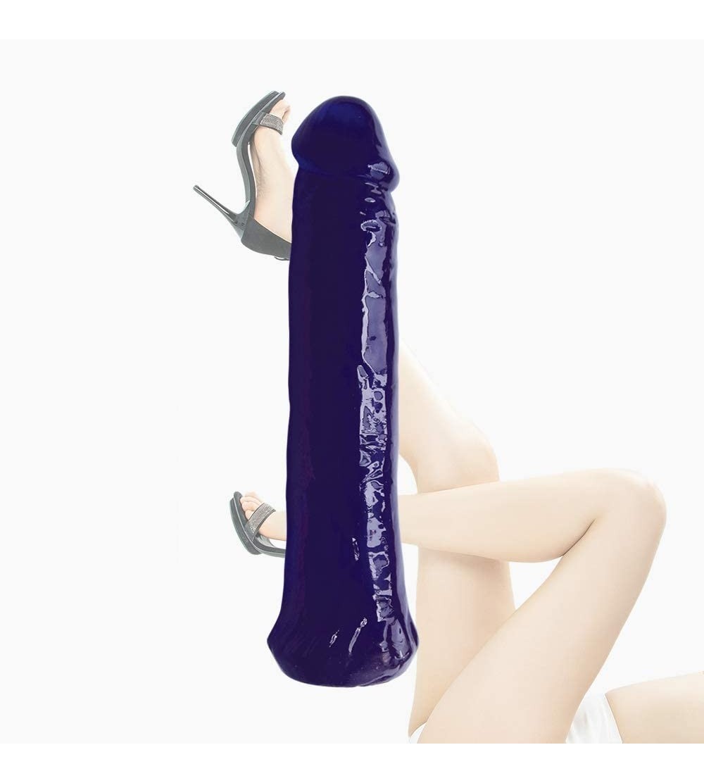 Anal Sex Toys Purple 8 inch Jelly Dong - CM11KSH3CNT $7.55