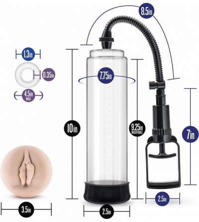Pumps & Enlargers All Natural Male Enhancing Penis Enlargement and Vibrating Masturbation Pump - CF11JUW645L $20.89