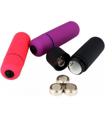 Vibrators Muti-Frequency Round Head Mini Bullet Mini M-ásságer Vibb-rrator -10 Frequency (Purple) - CN19C66EROS $9.77