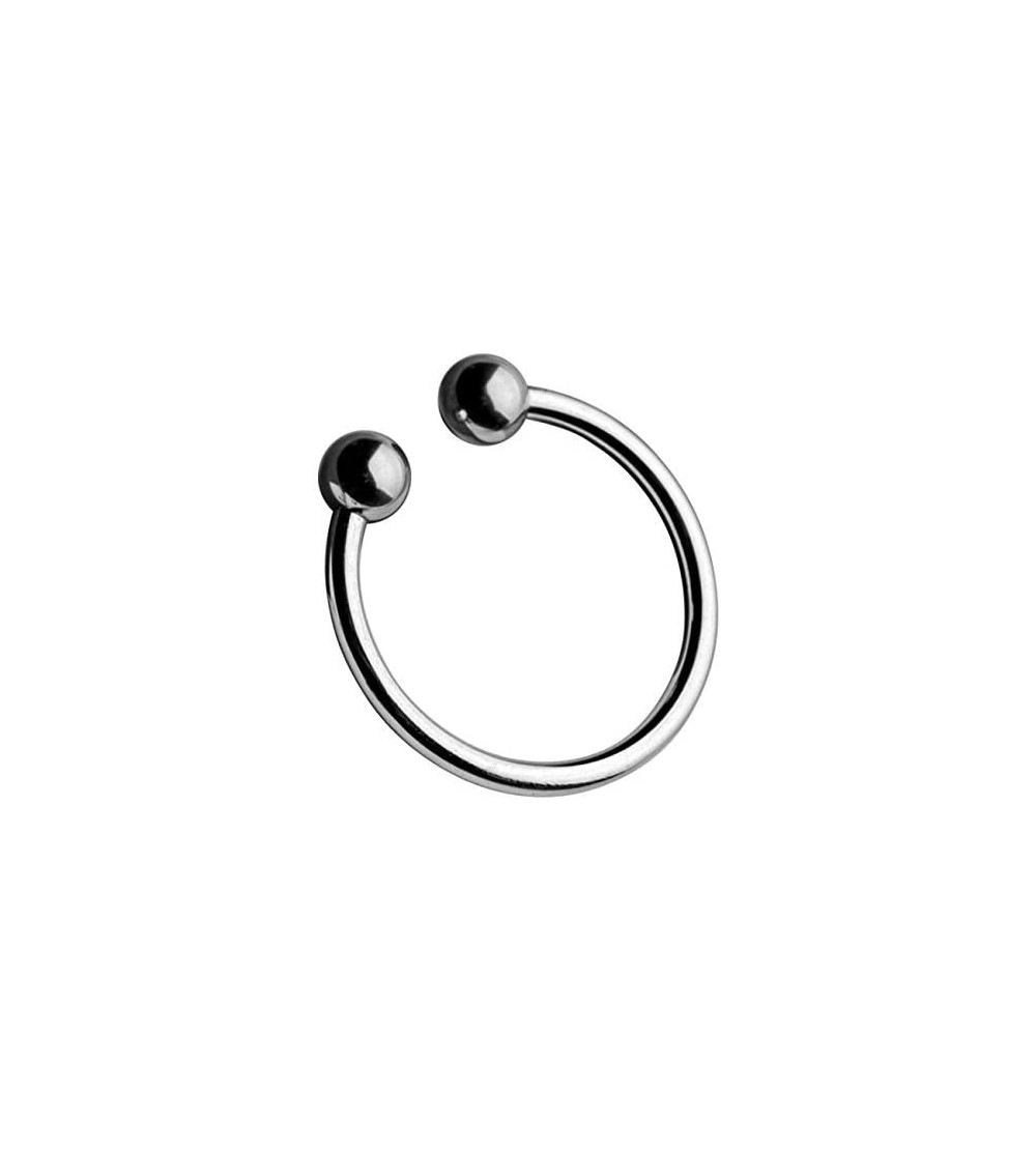 Penis Rings Penis Glans Ring Erection Enhancing with Stainless Steel Joy Ball Sex Toy Rings for Cock Pleasure (2 Joy Balls- 3...