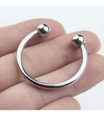 Penis Rings Penis Glans Ring Erection Enhancing with Stainless Steel Joy Ball Sex Toy Rings for Cock Pleasure (2 Joy Balls- 3...
