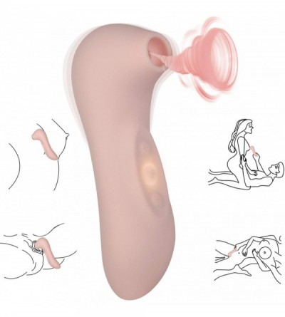 Vibrators Clitoral Nipple Sucking Vibrator- Xocity- Oral Sex Vibrator with 10 Sucktion Vibration Modes- Clit Nipple Simulator...