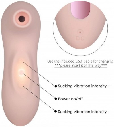 Vibrators Clitoral Nipple Sucking Vibrator- Xocity- Oral Sex Vibrator with 10 Sucktion Vibration Modes- Clit Nipple Simulator...