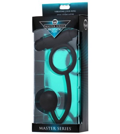Penis Rings Odyssey Vibrating Cock Ring with Anal Stimulator - C8121D7JTTX $12.86