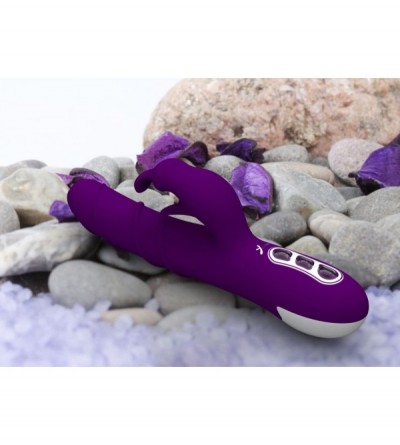 Vibrators G-Spot Vibrator Dual Stimulation - 100% Waterproof Rechargeable - Luxury Sex Toy - CU11UYP4C57 $27.16