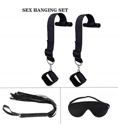 Sex Furniture Hand Straps Windows Door Hanging Swing with Handcuffs Indoor & Outdoor Play - CV18UU00CQN $11.49