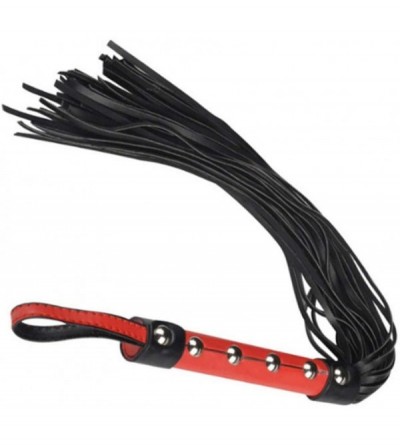 Paddles, Whips & Ticklers PU Leather Whip Restraint FET/ish Adult Cosplay Sixy Toys for Women Men (R*) - R* - CD19HIHOZ2O $5.78