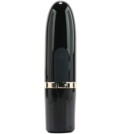Vibrators Lipstick Vibe USB Rechargeable 9 Function Vibrator Black - CW18MCZOAI2 $79.37