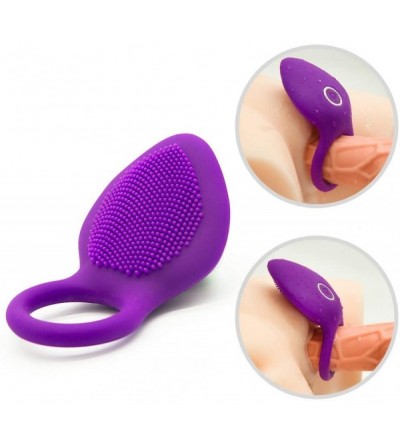 Penis Rings Great Vibrating Pennis Ring Stimulator Plug Stimulation Patterns- Bendable Time Lasting Rooster Ring Enhance for ...
