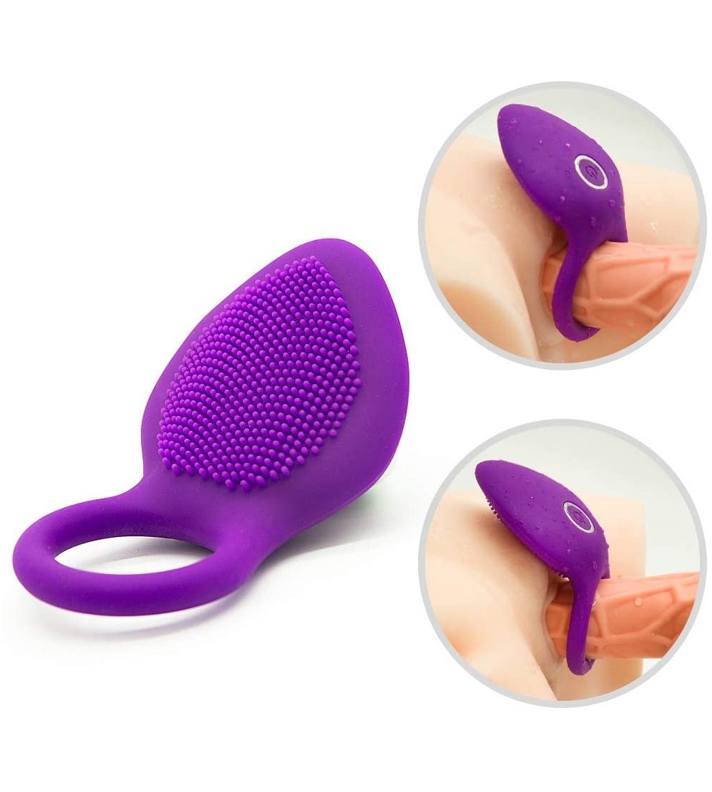 Penis Rings Great Vibrating Pennis Ring Stimulator Plug Stimulation Patterns- Bendable Time Lasting Rooster Ring Enhance for ...