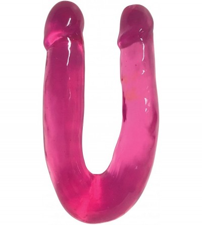 Dildos Double Ice Dildo - Pink (Made in USA) - CU196GLYTD3 $44.37