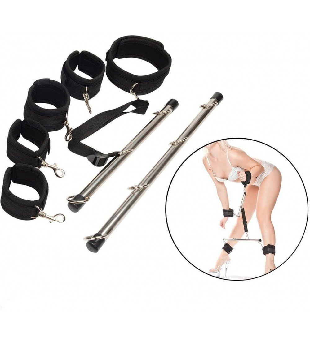 Restraints Thigh Spreader Bar Hand and Legs Bondage Restraints Kits&Sets- Adjustable Tightness- Easily USE - CR18DWSM84W $24.74