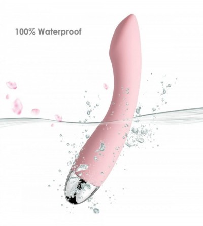 Vibrators Wand Massager Vibrating Waterproof Multi-Speed Vibrators Sex Toys- Amy Pale Pink - CD12H5R6DZN $53.41