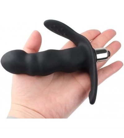 Anal Sex Toys Vibrating Butt Plug- Anal Sex Toys with 16 Amazing Vibration Patterns for Beginners- Black - C1186N4TEO5 $18.51