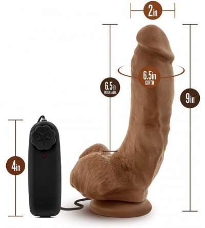 Dildos Loverboy 9 Inch Realistic Suction Cup Dildo - CE18CUHAHIG $11.75