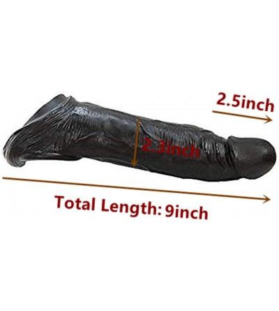 Pumps & Enlargers 12 INCH Wearable Male Rod Extension Enhancer Girth Extender Sleeve for Men (Black02) - Black02 - C6193AROKH...